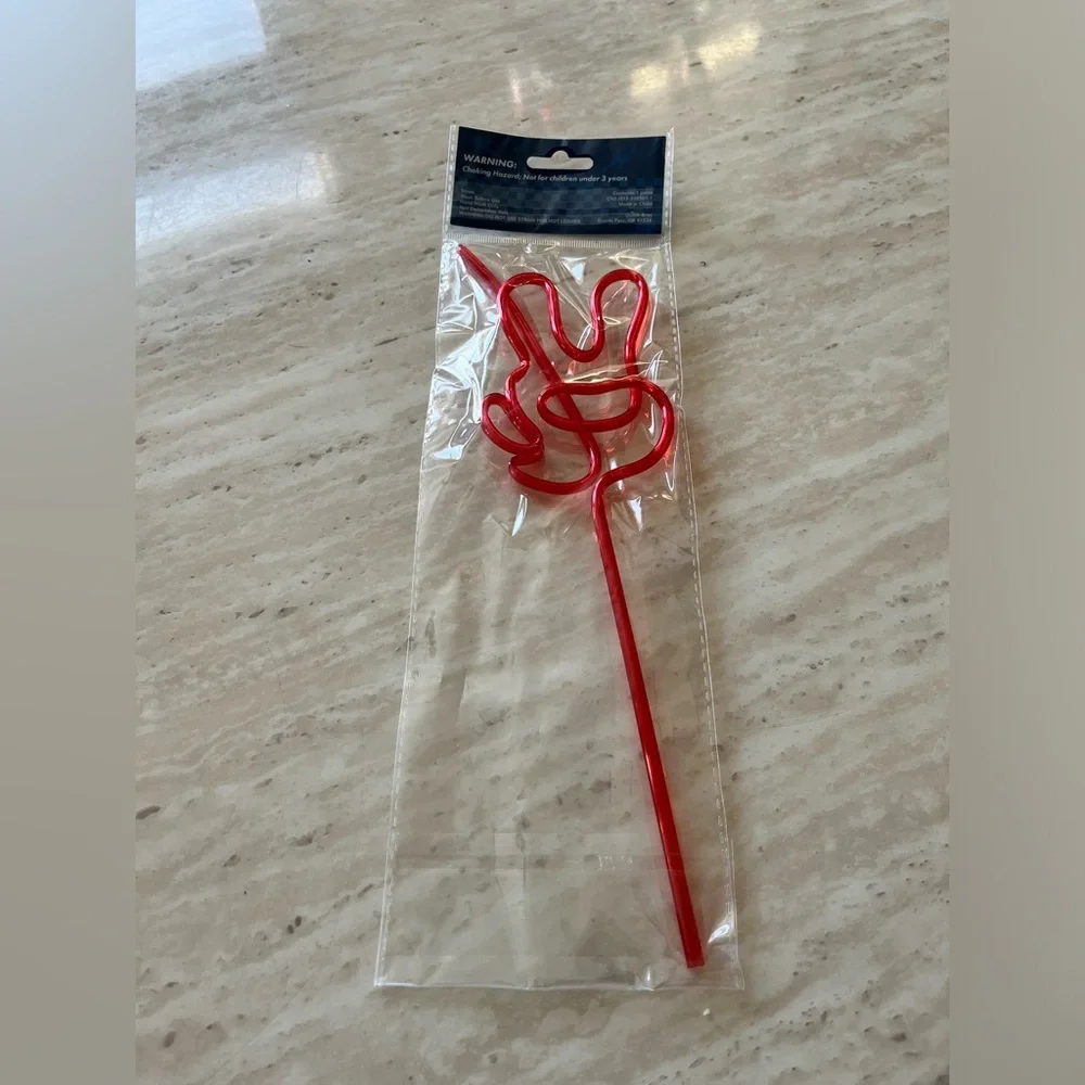 Dutch Bros Happy Sippin’ Crazy Straw New